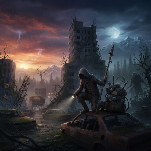 Ruins of the Fallen - Jabali AI Poster
