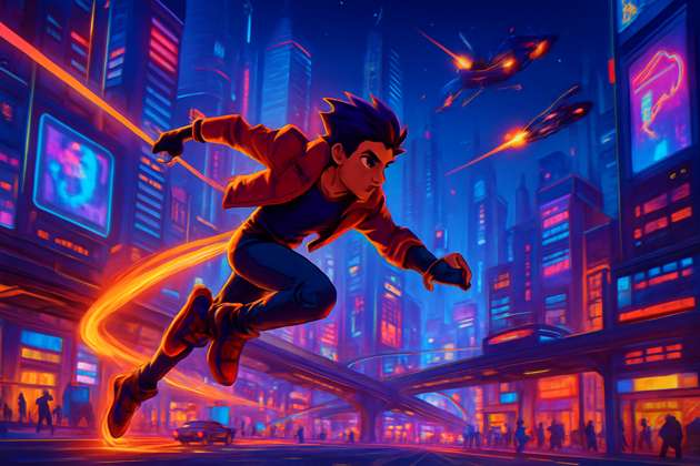 Skyline Rush - Jabali AI Poster