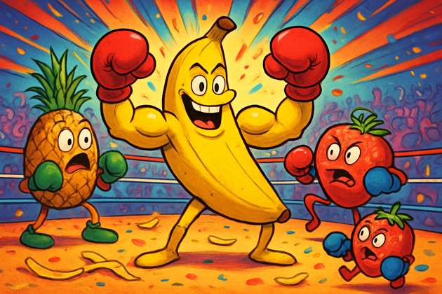 Banana Brawl - Jabali AI Poster