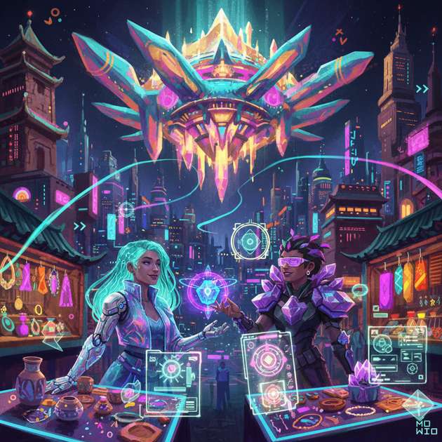 Prisms of Becoming - Jabali AI Poster