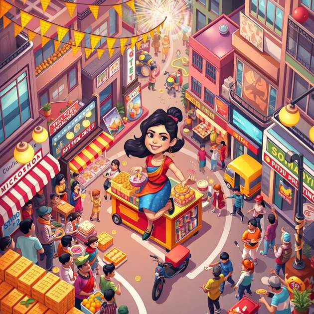 Mumbai Munch Run - Jabali AI Poster