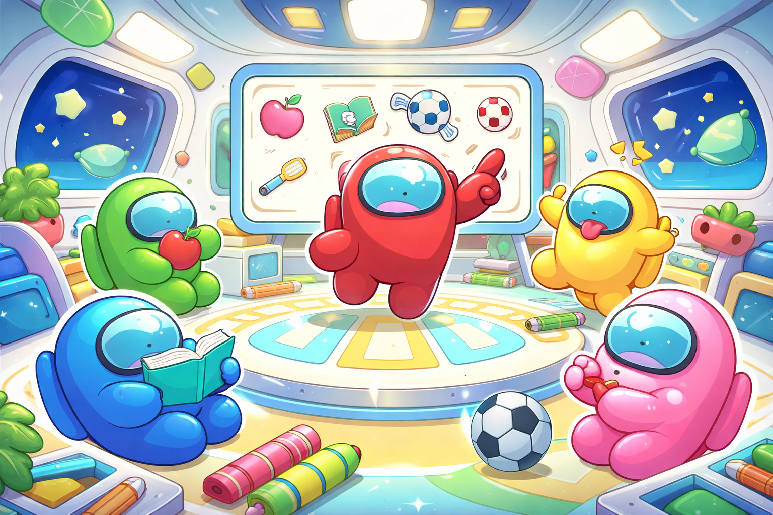 Among Us Present Simple Quest - Instant game by Jabali AI