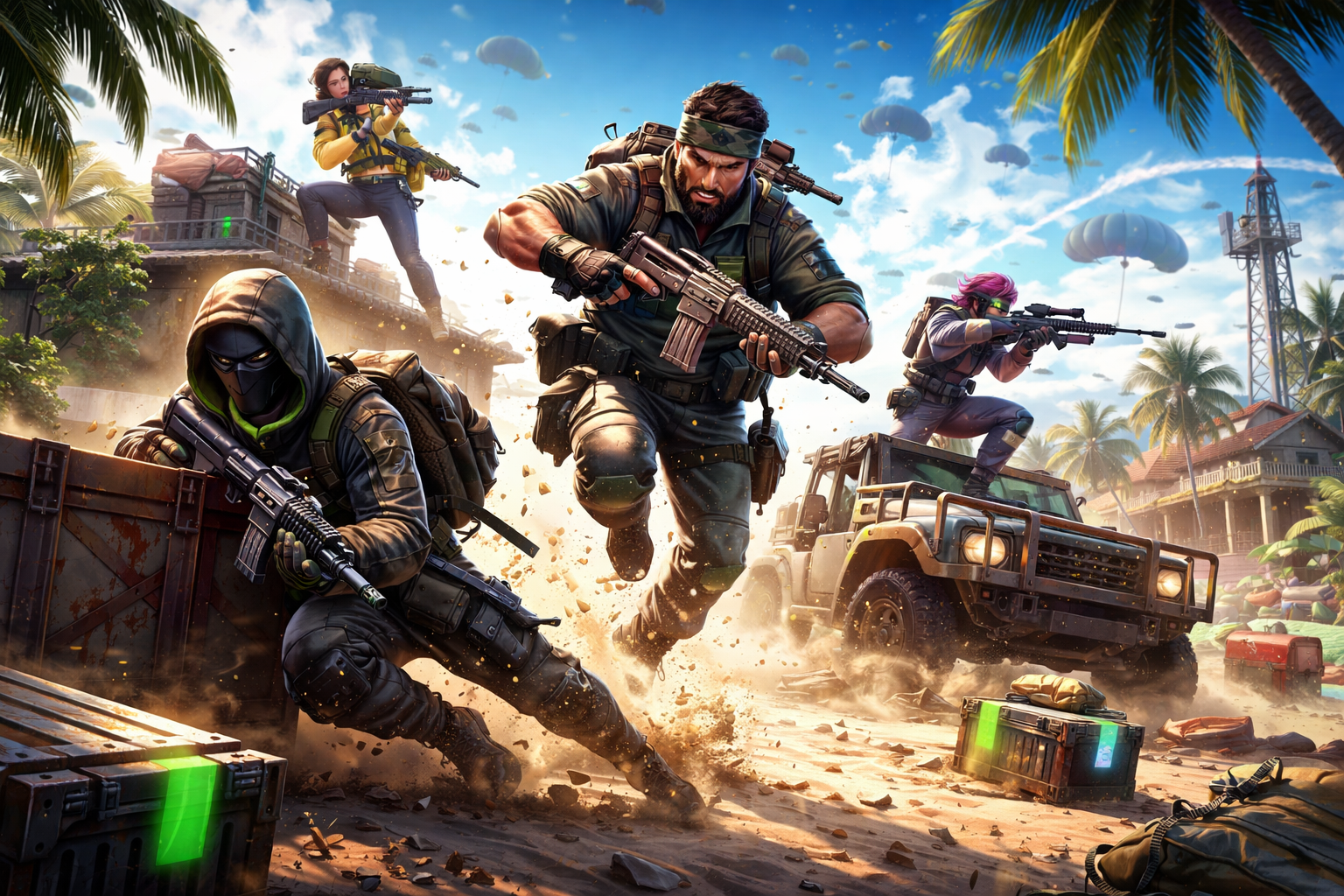 FireZone 3D - Instant game by Jabali AI