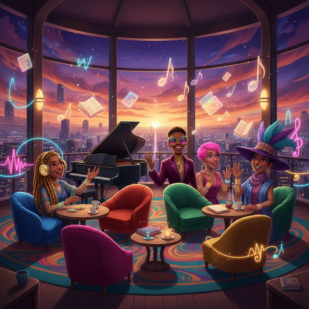 Healing Through Harmony - Jabali AI Poster