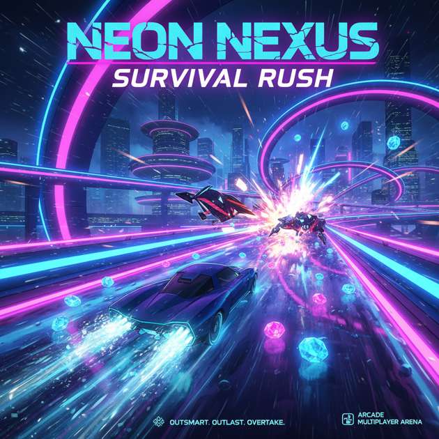 Neon Highway Rampage - 3D Racing by Jabali AI