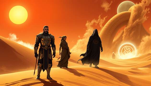 Dune 3: Legacy of Sand and Shadow - Jabali AI Poster