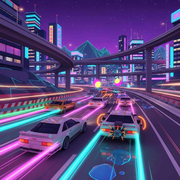 Neon GT Rivals - 3D Racing by Jabali AI