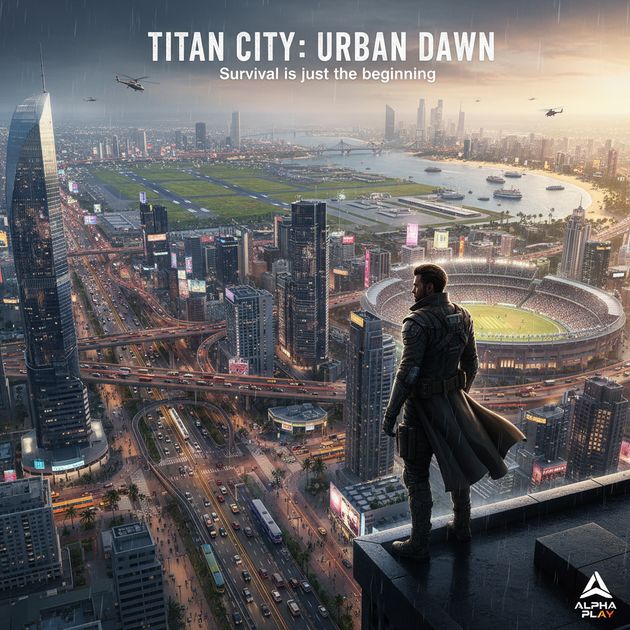 Titan City - Jabali AI Poster