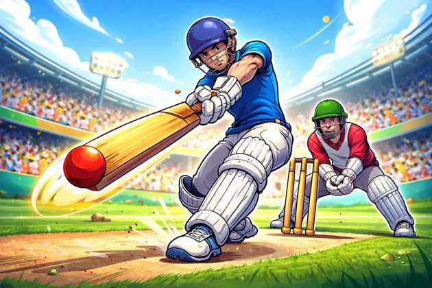 Cricket Clash: Ultimate Bat & Ball Showdown - Jabali AI Poster