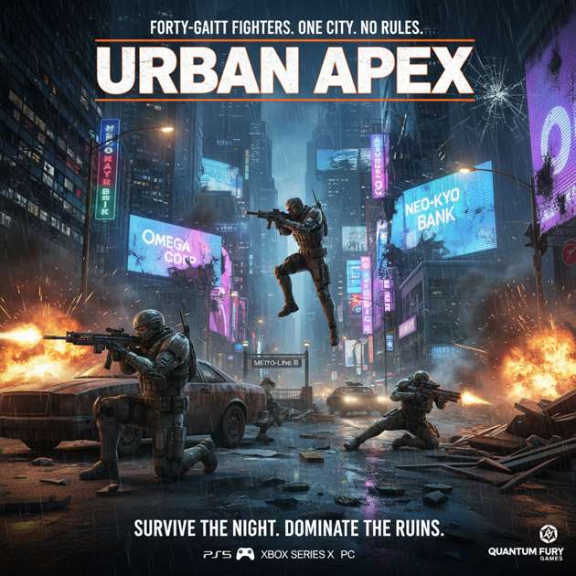 Urban Ruin Royale - Jabali AI Poster