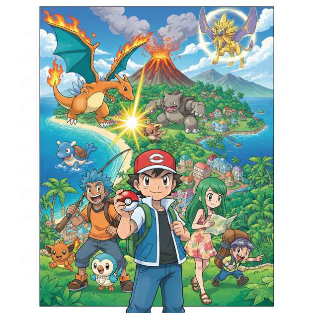 Pokémon Alola Adventure - Adventure RPG by Jabali AI