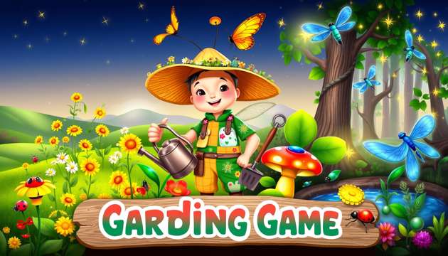 Garden Bug Bonanza - Jabali AI Poster