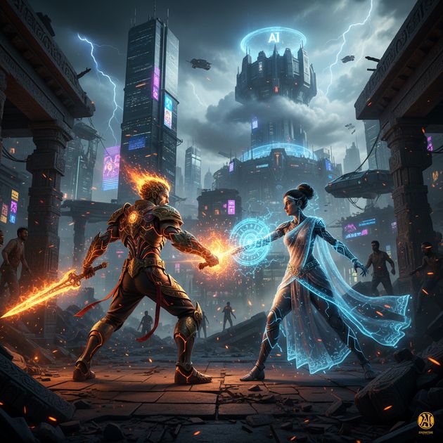 Vedic Reborn - Jabali AI Poster