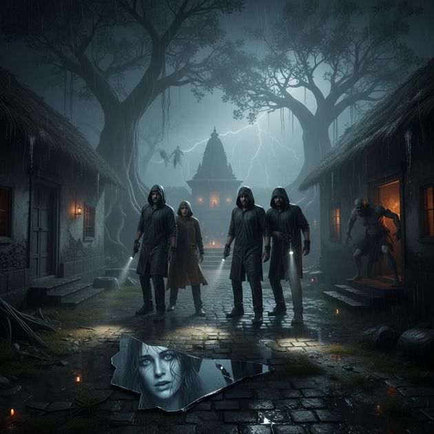 THE CURSED VILLAGE: NIGHT OF THE DEAD - Jabali AI Poster