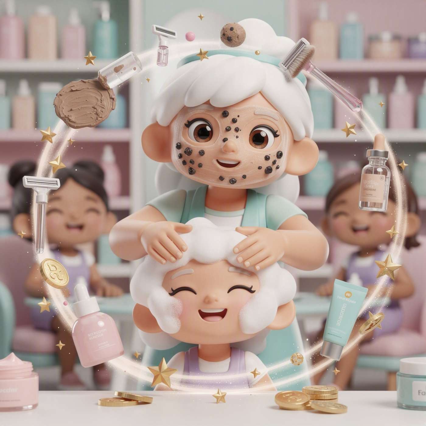 Skincare ASMR Salon game artwork