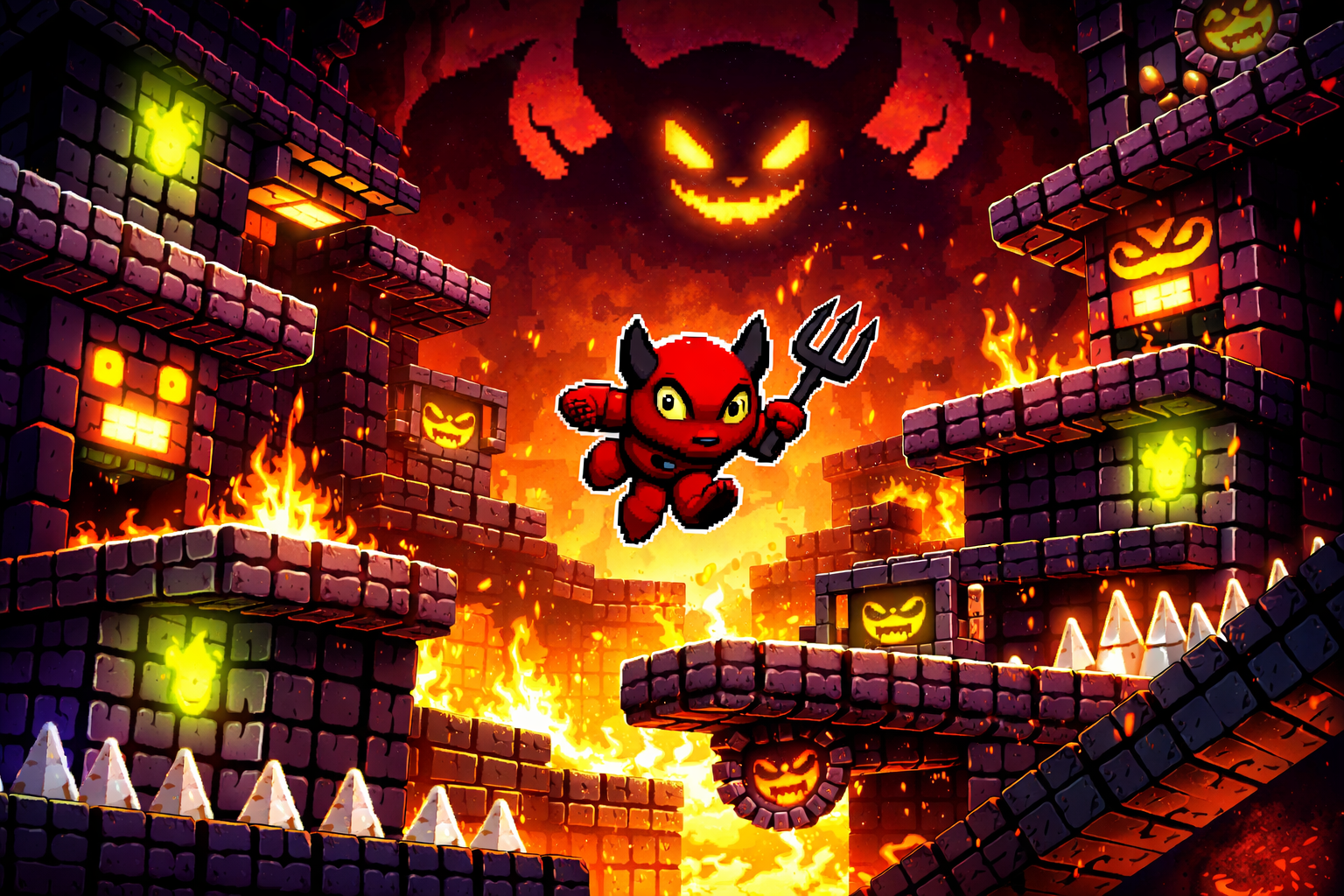 Level Devil 2: Troll Trials - Instant game by Jabali AI