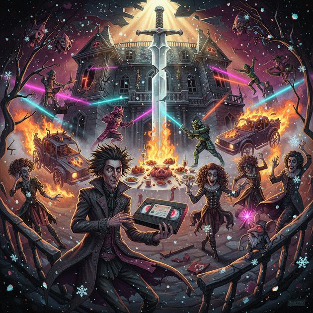 Mansion Sword Riot - Jabali AI Poster