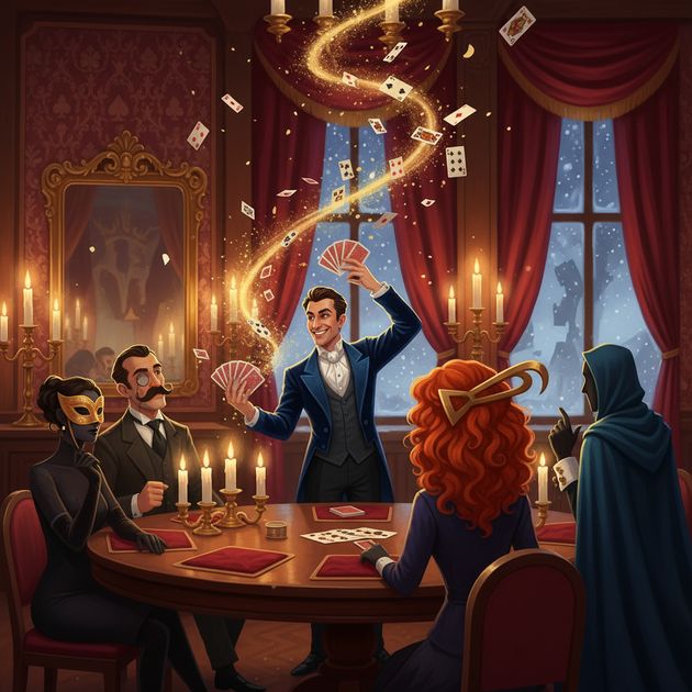 Parlor Riddles & Rummy - Jabali AI Poster