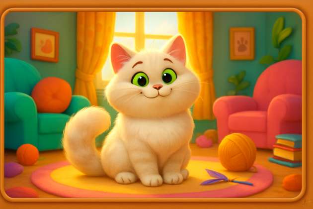 Mittens McFluff - Jabali AI Poster