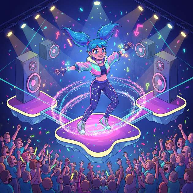 Katseye Rhythm Run - Jabali AI Poster