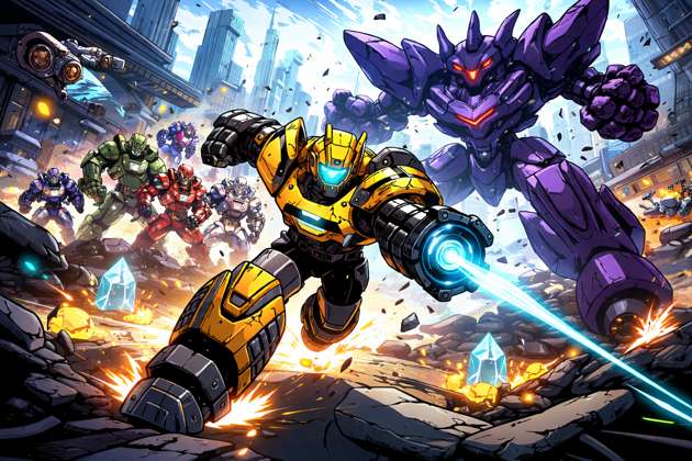 Energon Clash - Jabali AI Poster