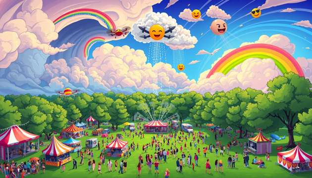 Festival Skydance - Jabali AI Poster