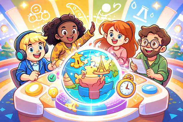 Global Trivia Quest - Jabali AI Poster