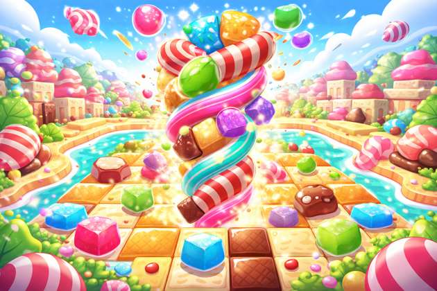 Candy Crush Quest - Jabali AI Poster