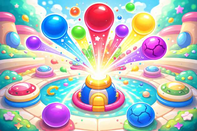 Ball Blast Mania - Jabali AI Poster