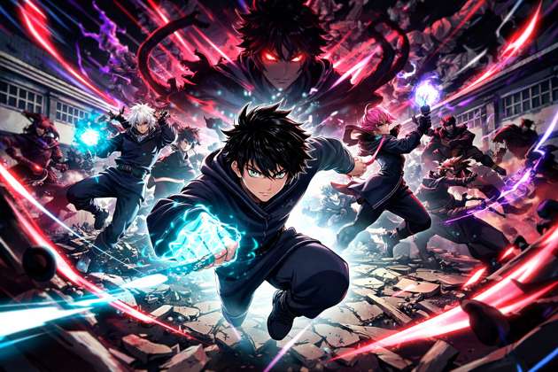 Jujutsu Kaisen Cursed Ascension - Jabali AI Poster
