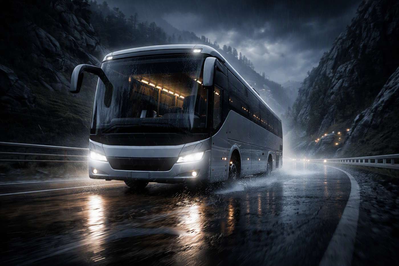 One Bus Heavy Roads game artwork