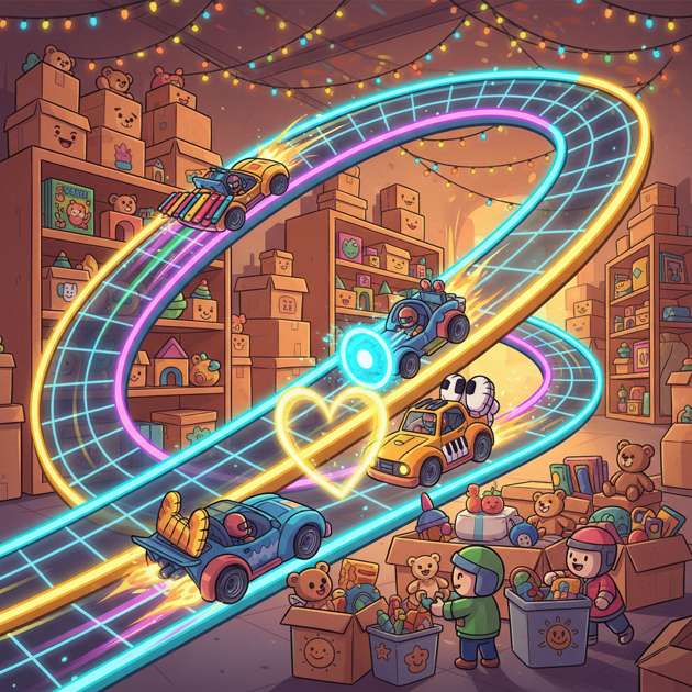 Neon Rivals: Combat Speedway - Jabali AI Poster