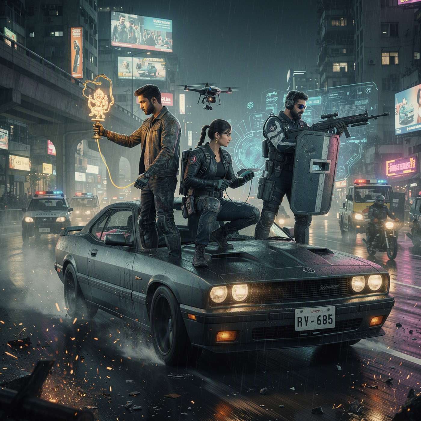 Urban Trinity game artwork