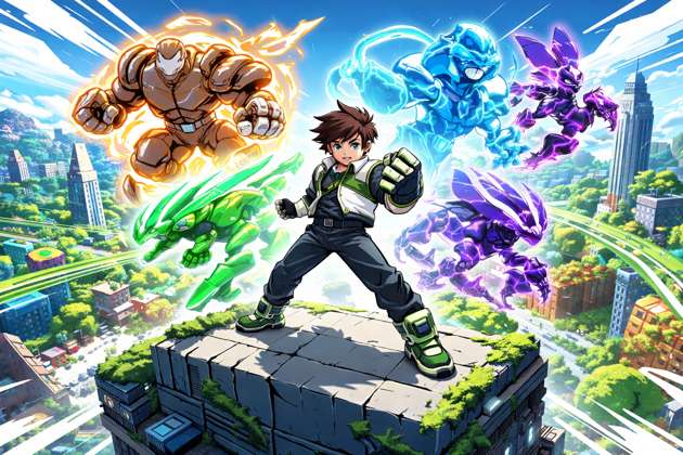 Ben 10 Omniverse Open World - Jabali AI Poster