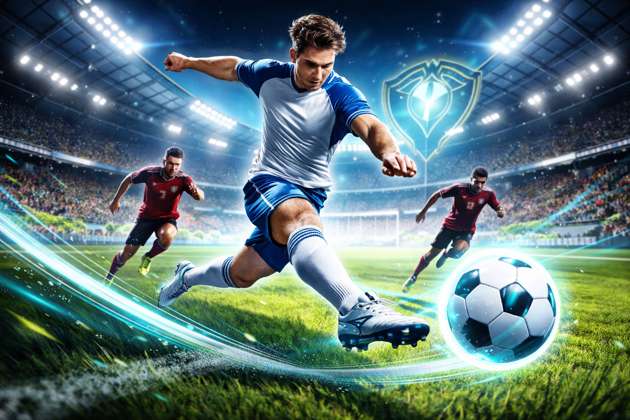 AM3 Soccer Blitz - Jabali AI Poster