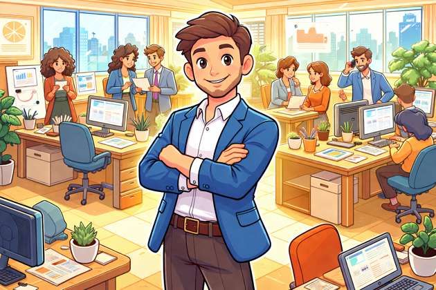 Profit Path: CEO Simulator - Jabali AI Poster