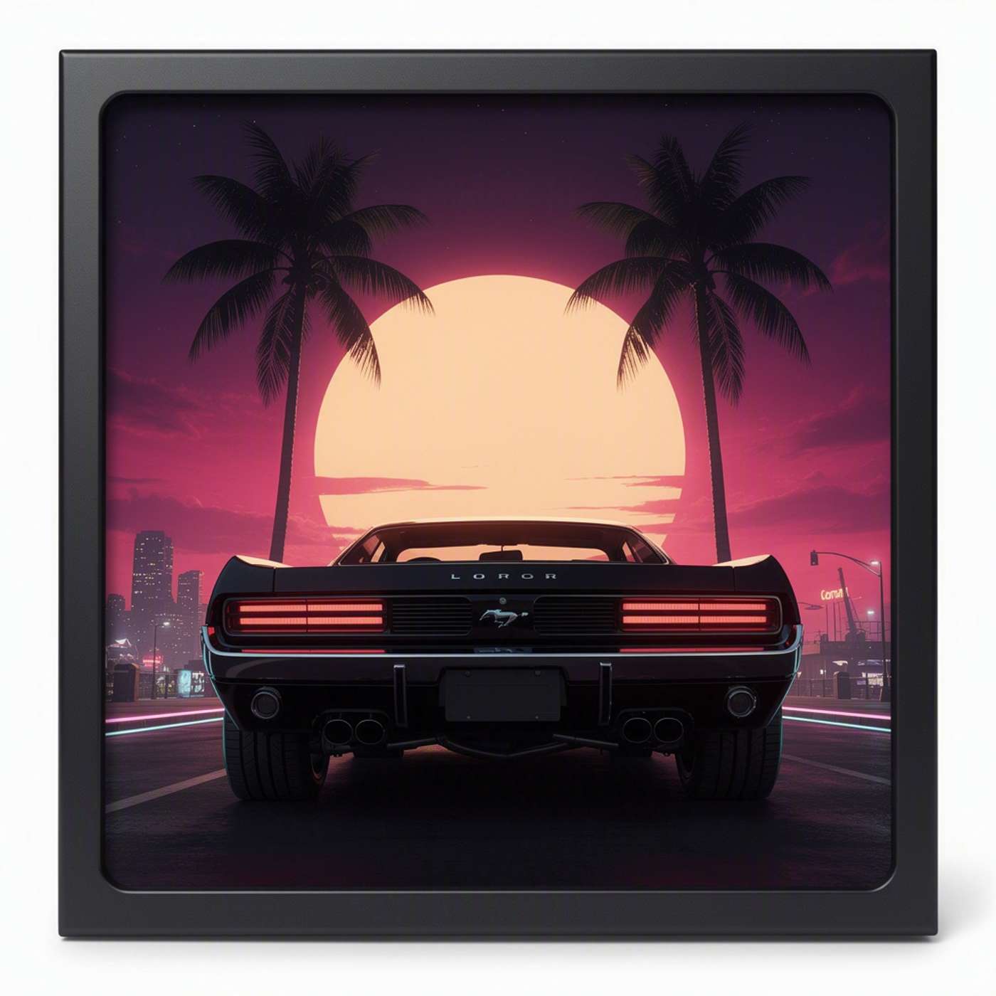 GTA VI Neon Streets Collector Edition game artwork