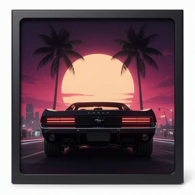 GTA VI Neon Streets Collector Edition - Jabali AI Poster