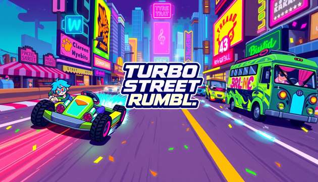 Turbo Street Rumble - Jabali AI Poster