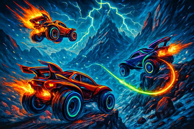 Summit Clash: Turbo Ascent - Jabali AI Poster