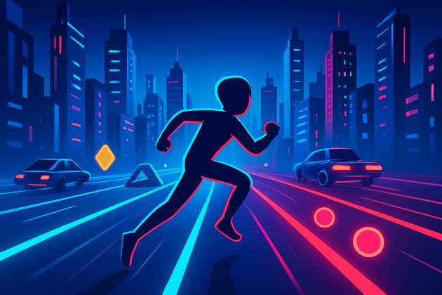 Neon Agile - Jabali AI Poster