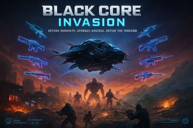 Black Core Invasion - Jabali AI Poster