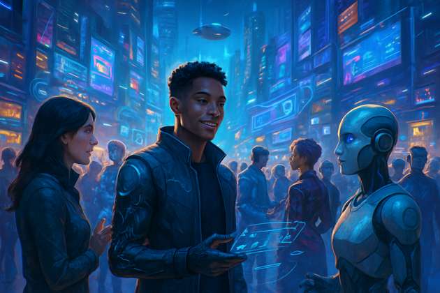 Clockwork Rebellion - Jabali AI Poster