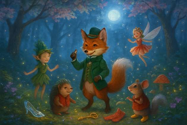 Enchanted Woodland Quest - Jabali AI Poster