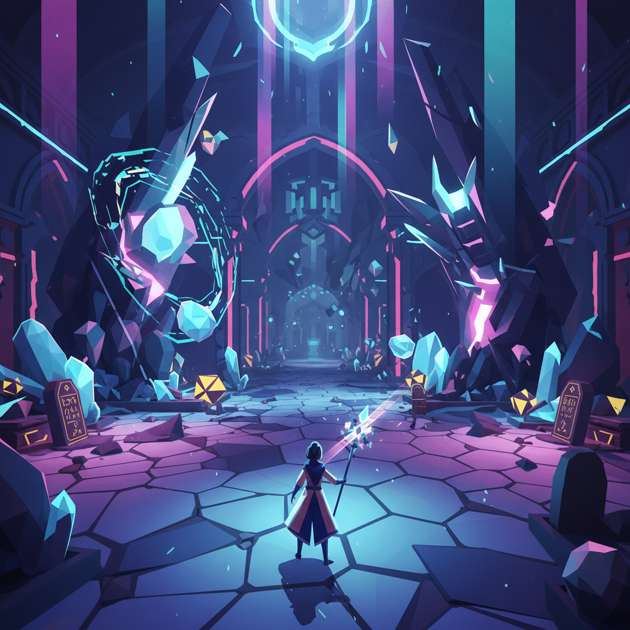 Lumin Maze - Dungeon Crawler RPG by Jabali AI