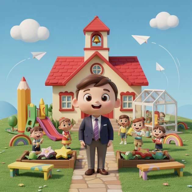 School Builder - Jabali AI Poster