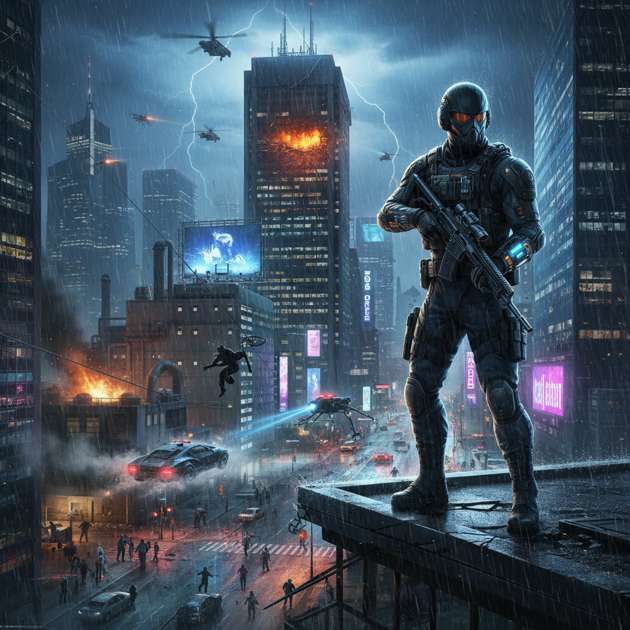 Urban Infiltration Protocol - Jabali AI Poster