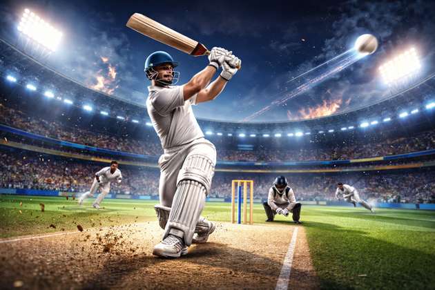 Cricket Champions 3D - Jabali AI Poster