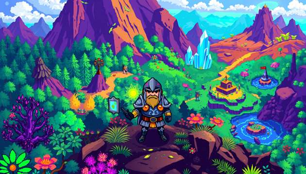 Knight's Journey Through Wonder - Jabali AI Poster