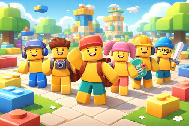BlockBlox Yellow Adventures - Jabali AI Poster